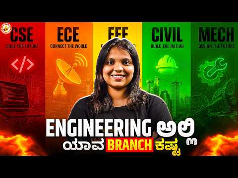 😱 Engineering Alli Yava Branch Kasta? | Hardest Engineering Branch Revealed 🔥 | Varshini Ma’am