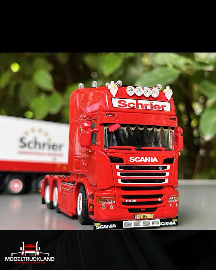 Scania streamline topline 6×2 tridec reefer trailer Schrier