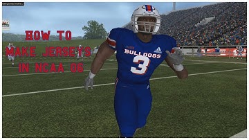 How to create uniforms in NCAA 06/NEXT Mod! | Jersey Modding Tutorial for NCAA Football 06-11