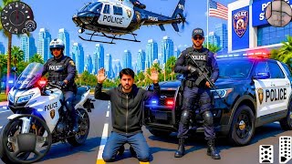 Simulatore di inseguimento con auto della polizia 3D - Giochi con vere auto della polizia - Gamep... screenshot 2