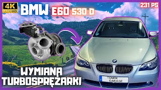 BMW E60 530d - Wymiana Turbosprężarki i Odmy 🔧🔩M57N2