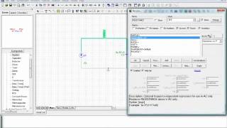 Simulation of a series circuit of analog behavioral current source and capacitor