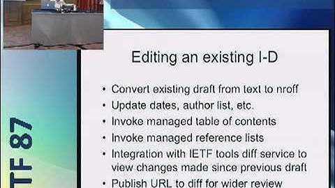 Tools for Creating I-Ds and RFCs - Part 1