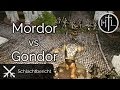 Battlereport - Mordor vs. Gondor (Mittelerde Tabletop / Hobbit / Herr der Ringe / HdR)