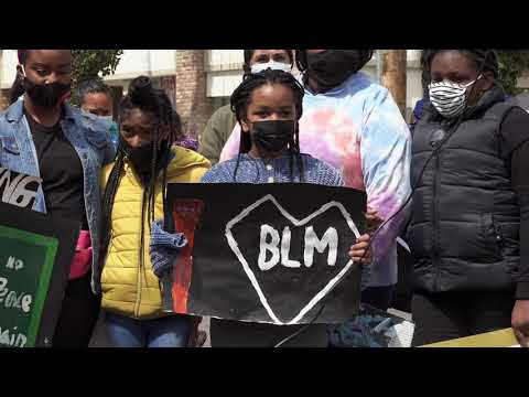 New Haven students protest police violence