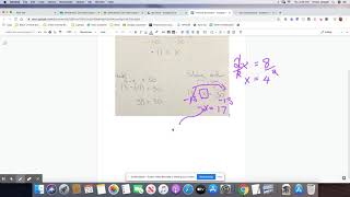 Solving One-Step Equations with Negative Variables (D.2)