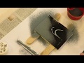 Tutorial 4: Black and White Enamels to Create a Silhouette