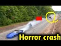 Tyler Dommel crash|Tyler Dommel accident| savage racing crash| massive racing wreck