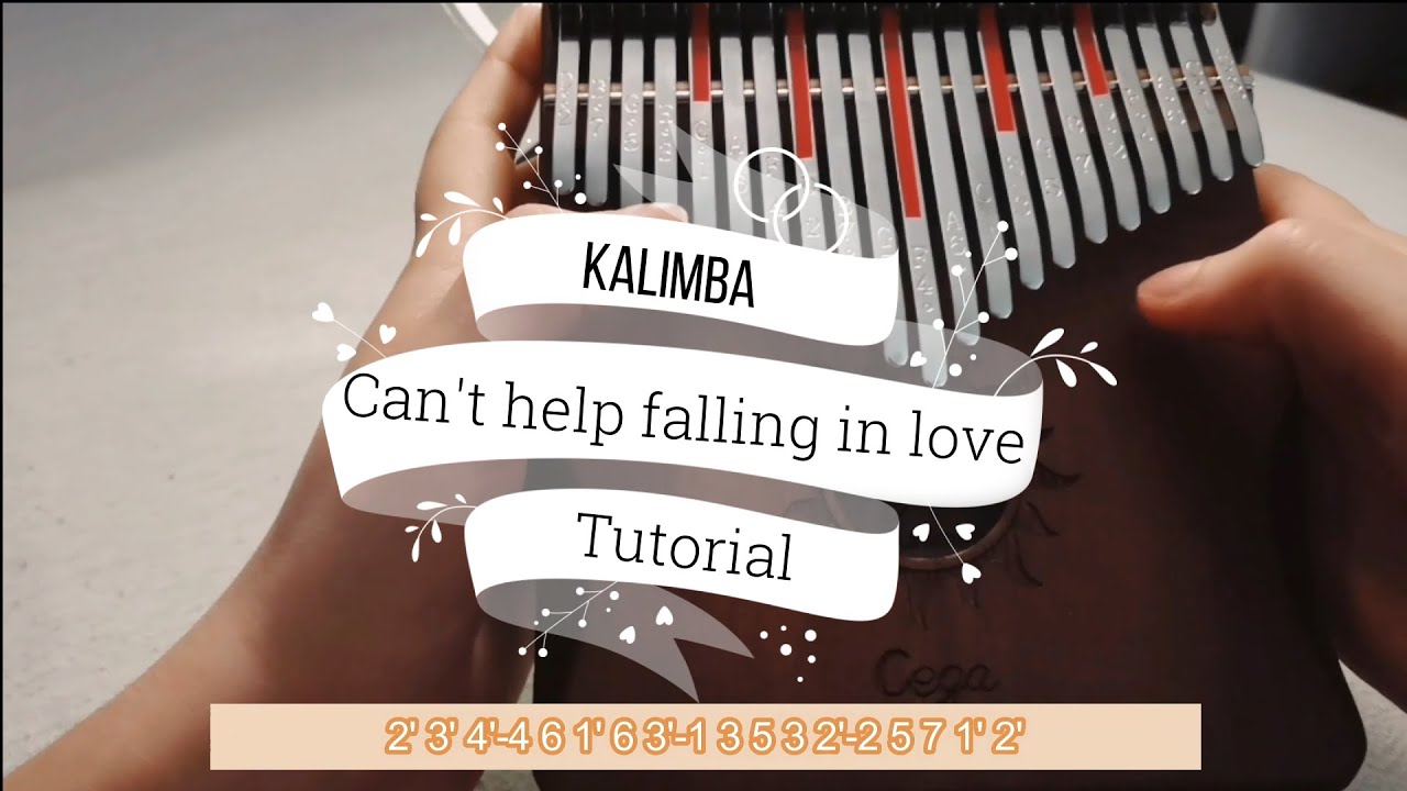 Can't help falling in love - kalimba tutorial (21-key) - YouTube
