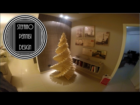 Albero Di Natale In Legno A Spirale.How To Make A Spiral Wooden Christmas Tree Come Fare Un Albero Di Natale In Legno A Spirale Youtube