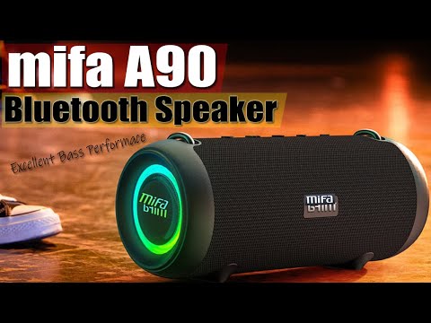«Bluetooth-динамик mifa A90» | Отличные басы!