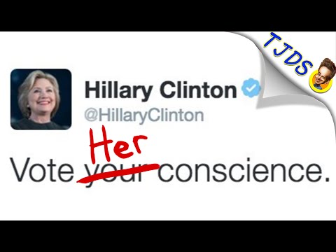 'Vote Your Conscience' Means Not Voting For Hillary Clinton