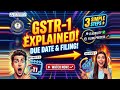 GSTR-1 Explained in Simple Steps | Due Date, Eligibility & Filing Process #learngst @CBICINDIA