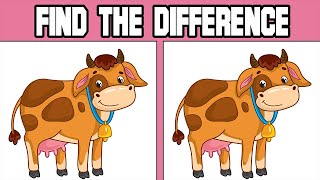 COWS - Find the Difference | Kids Photo Puzzle | Brain Game Quiz screenshot 3
