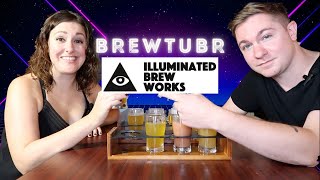 Illuminated Brew Works-Chicago, Illinois! Brewery Experience+Beer Review! #beer #chicago #illinois