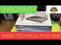 UNBOXING! Audio Technica AT-LP120-USB (ENGLISH SUBTITLES) Tutorial, montaje y calibrado - Easy setup