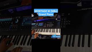 New Yamaha Montage M (M8x) - Grand Piano