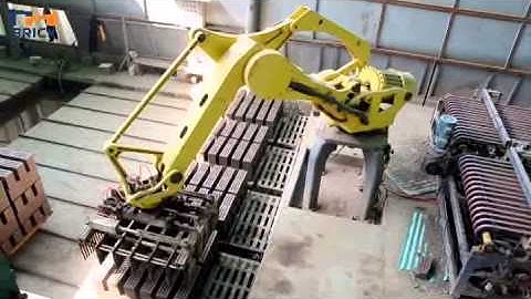 Full automatic robot stacking machine green bricks