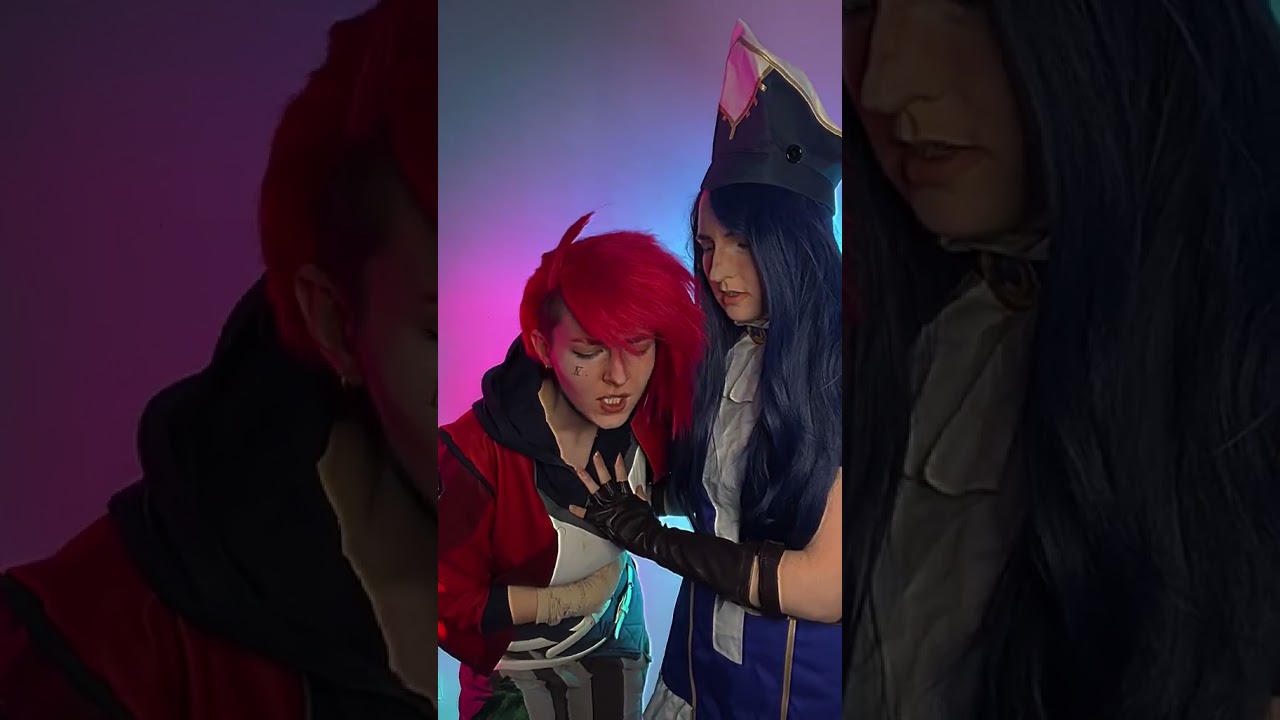 Whats VI's type?? CaitVI Arcane cosplays #shorts