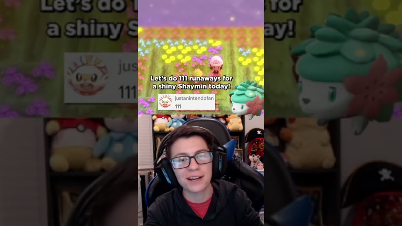 Shiny Hunting: 111 Shaymin Runaways  