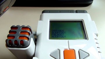 NXT Sound recognition