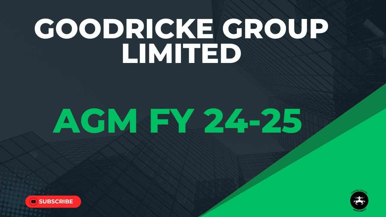 Goodricke Group Limited AGM FY 24-25