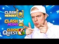 THREE *NEW* SUPERCELL GAMES! | Clash Quest, Clash Mini, Clash Heroes