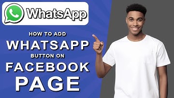 How to add whatsapp button on facebook page (2024)