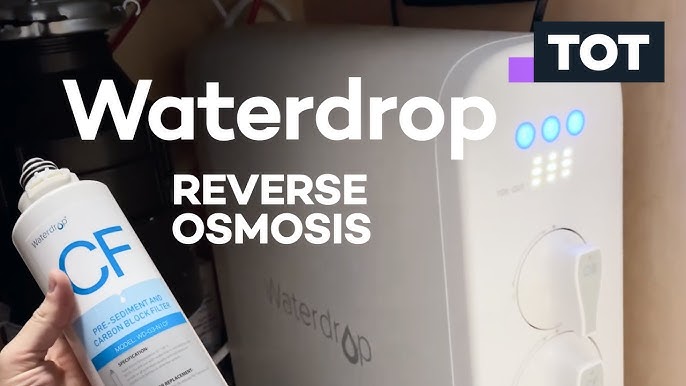 Waterdrop Reverse Osmosis Tankless Water Filter - G2 RO Undersink Seri