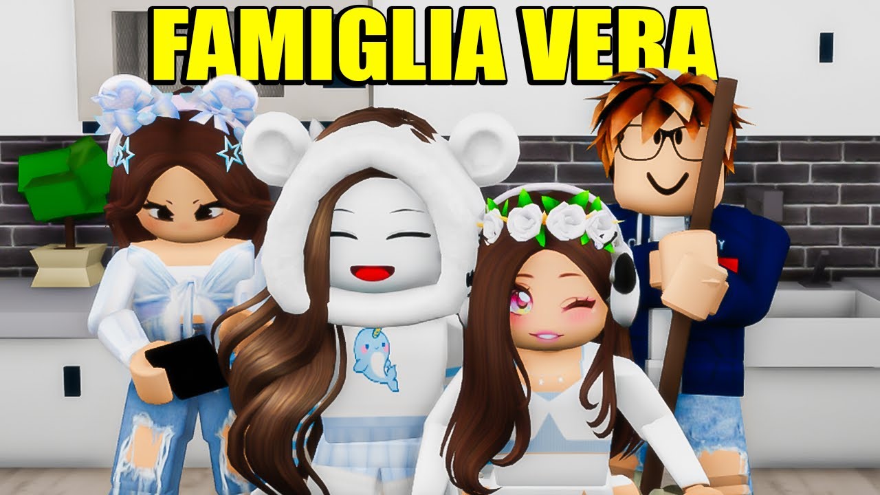 GIOCO CON I MIEI GENITORI E MIA SORELLA SU BROOKHAVEN ROBLOX!