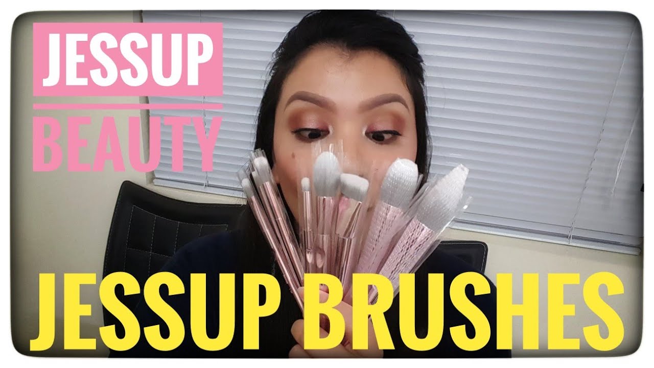 JESSUP BEAUTY Jessup Limited Edition Brush set w/case YouTube