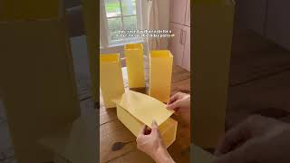 setting a butter themed birthday party my daughter has been loving butter#subscribe...