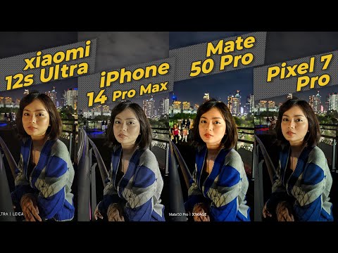 Battle Kamera! Huawei Mate 50 Pro - iPhone 14 Pro Max - Xiaomi 12s Ultra - Google Pixel 7 Pro