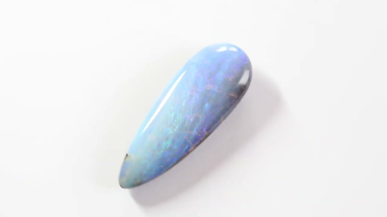 Natural solid boulder opal loose stone 15.37ct
