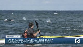 Swimmers unite during Swim Across America to raise money for local cancer research