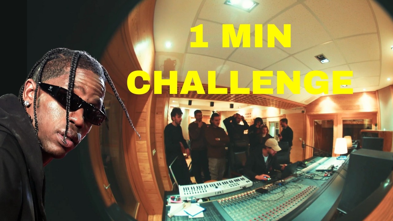 7 producers fight over laptop while making a beat for travis