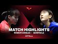 Chen Xingtong vs Chen Meng | WTT Macao Semifinals HIGHLIGHTS