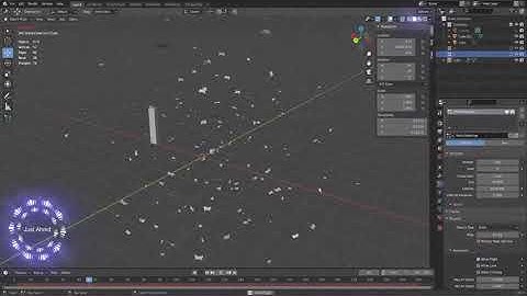 Blender 2021 - 2.93.4 - Previewing my Lazy Boid Moths