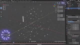 Blender 2021 - 2.93.4 - Previewing my Lazy Boid Moths