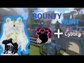 Blox fruit bounty hunt with shadow  cyborg in mobile