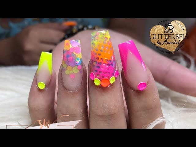 Pink and Yellow French : Best Designer Press on Fake Artificial Nails in  India – The NailzStation