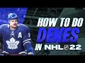 NHL 22 How To Do All Dekes (Beginner/Advanced Tutorial)