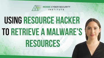 Using Resource Hacker to retrieve a malware