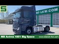 verkauft - MB Actros 1851 BIG Space, Retarder, Xenon, Achswaage, www.starent-lkw.com - SZM21013