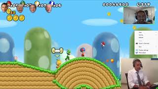 Reacting To Us. Presidents Playing New Super Mario Bros Wii