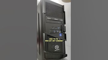 "BIOS-toets werkt niet" repareren? Probeer deze snelle opstarttruc!