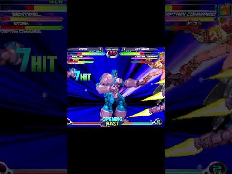 MvC2: Wenzel - Sentinel Crossup to FS Combo to Unblockable 100% Sequence .:11.2.24:.