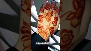 Tere Naam Ki Dhadkan... 💕✨ | Special Bridal Mehndi Design Course Video 😍 #bridalmakeover #hennadesig