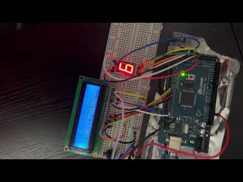Lab 2 7-segment LED Countdown with Recipe
