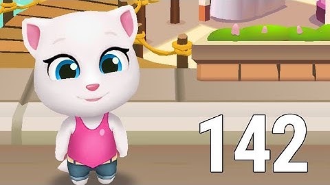 Talking Tom Gold Run Gameplay Walkthrough Part 142 - Angela (iOS/Android Games)